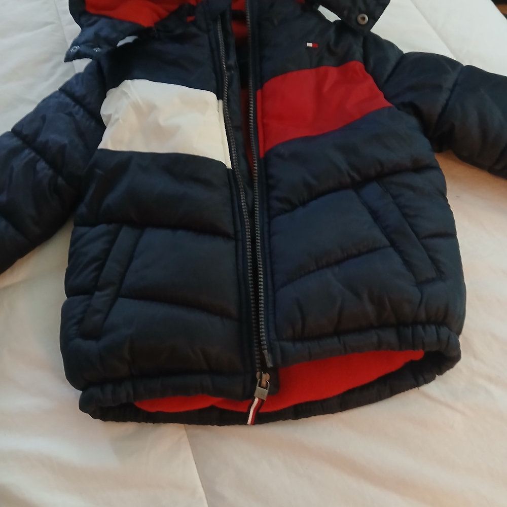 Tommy Hilfiger Kids Tricolor Puffer Jacket